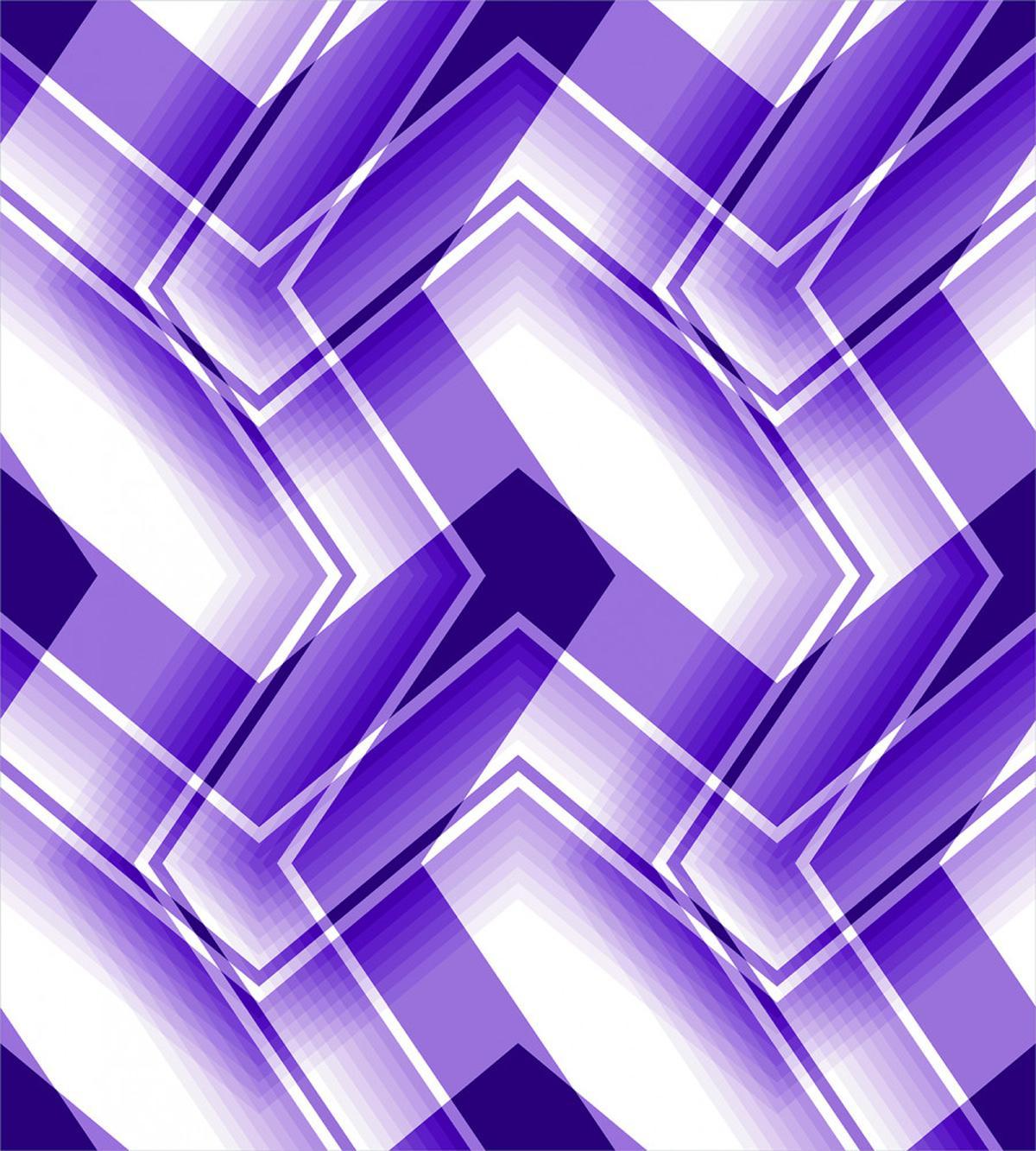 Trippy Digital Shapes — Pattern
