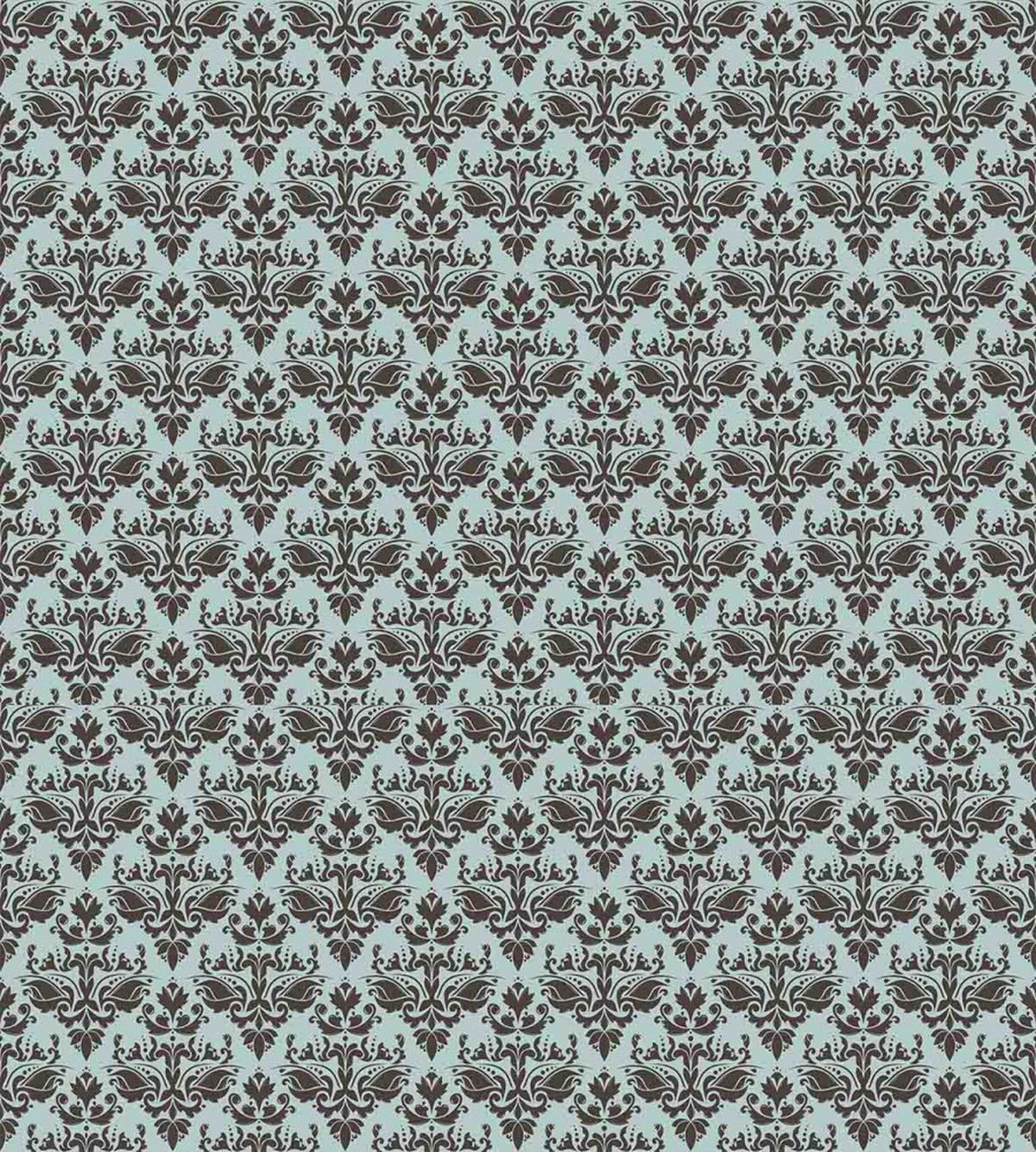 Damask Shapes Motif — Pattern