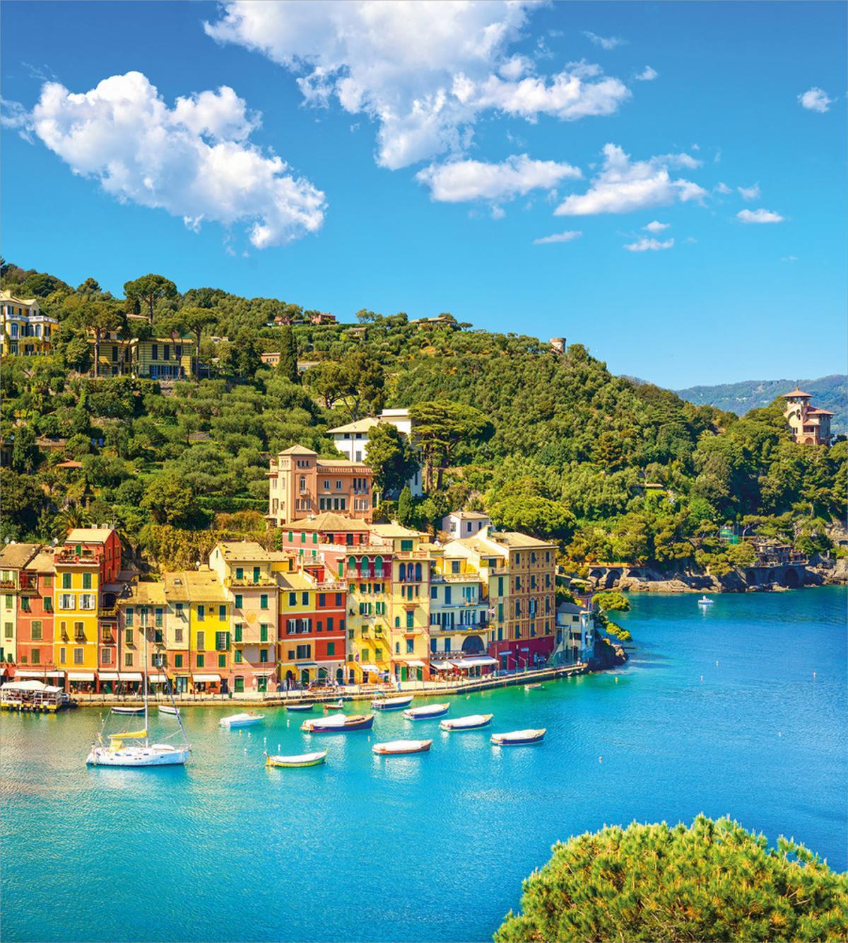Portofino Panoramic View — Pattern