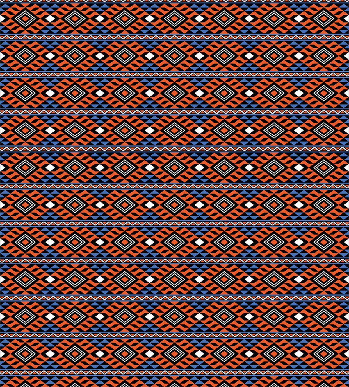 Tribal Geometric Motifs — Pattern