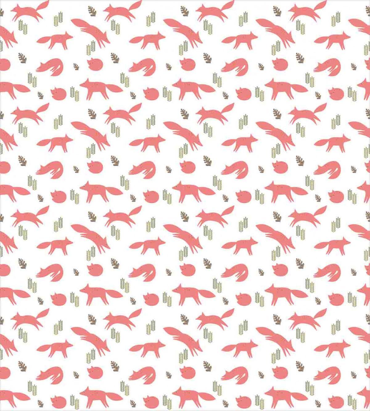 Pastel Forest Animals and Herbs — Pattern