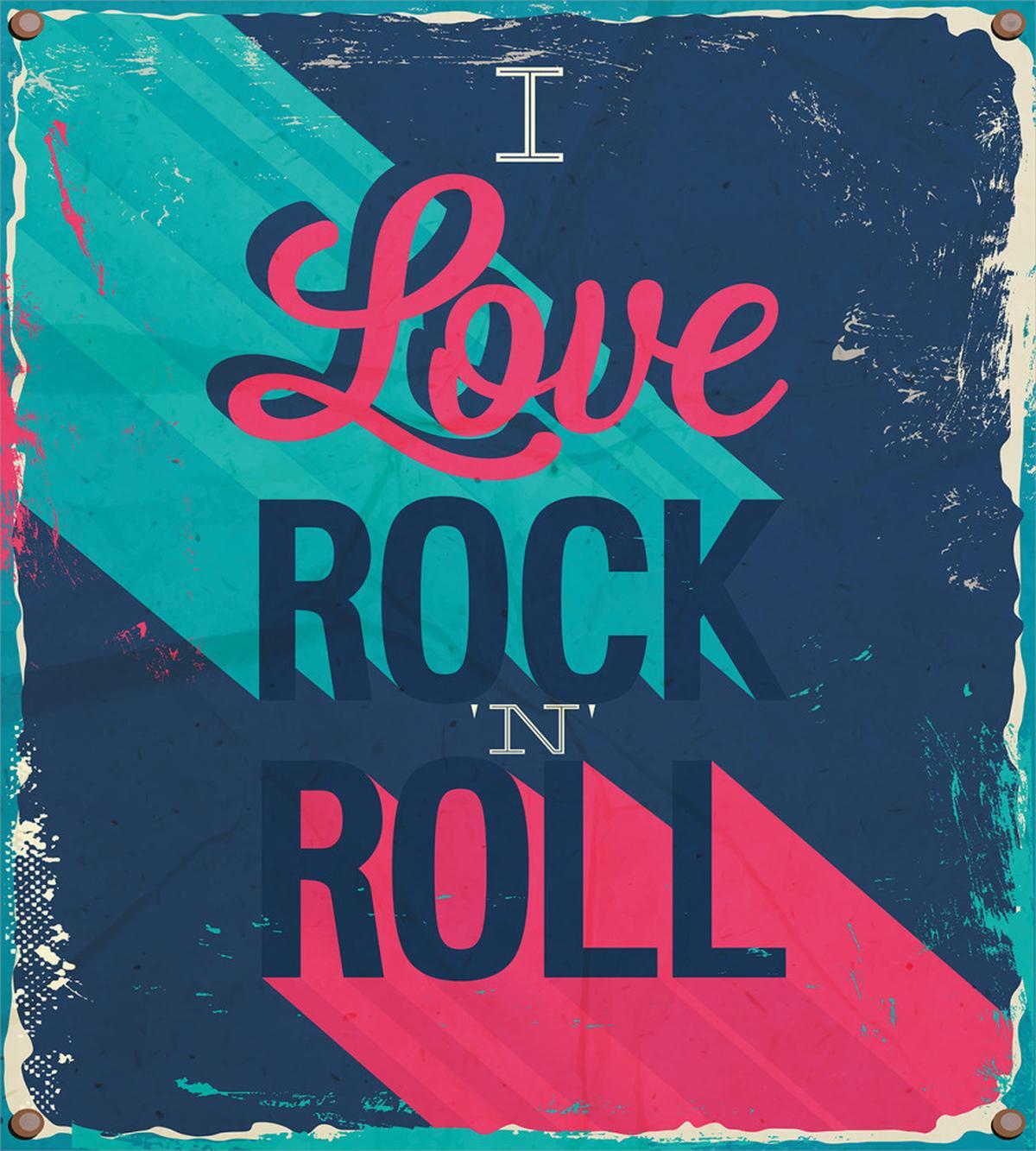 I Love Rock 'n' Roll — Pattern