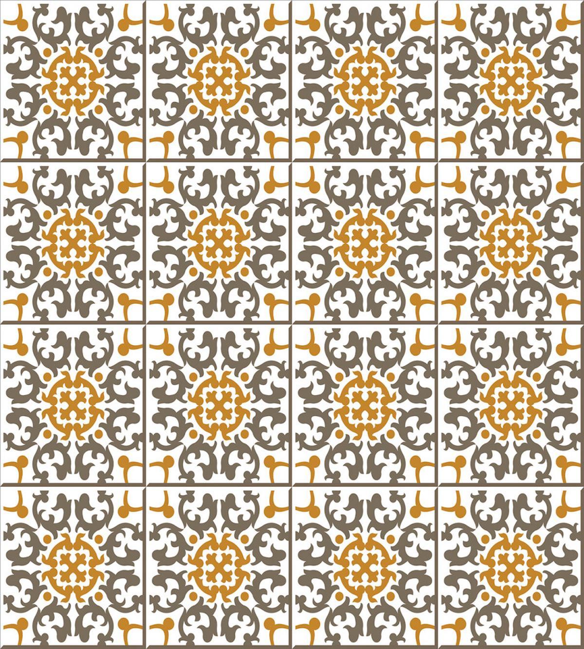 Scroll Tiles — Pattern
