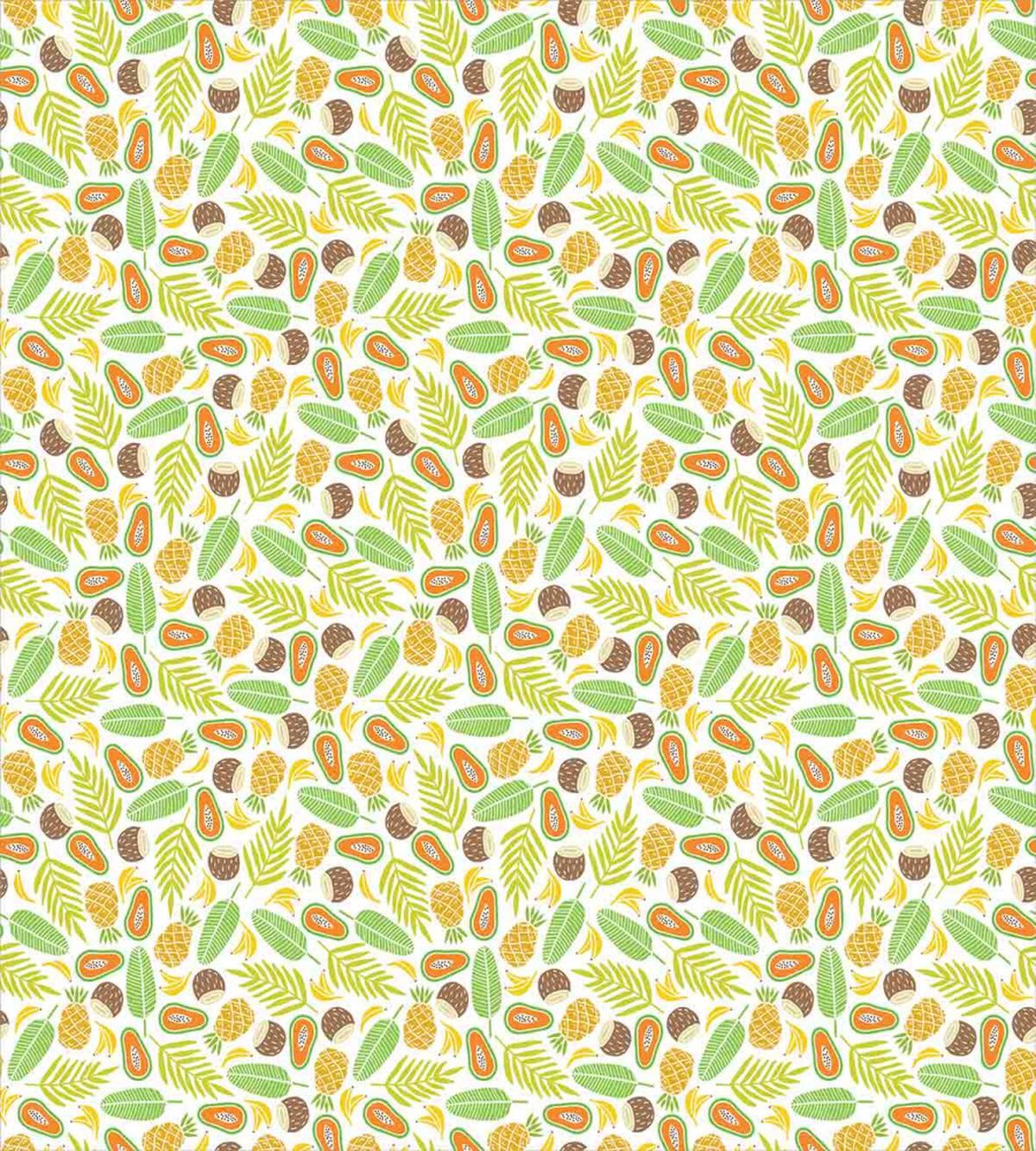 Cross-cut Papaya — Pattern