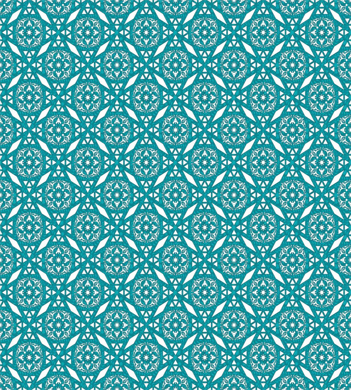 Moroccan Floral Swirls — Pattern