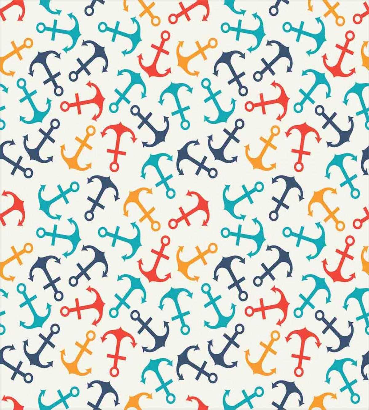 Anchor Shape in Lines — Pattern