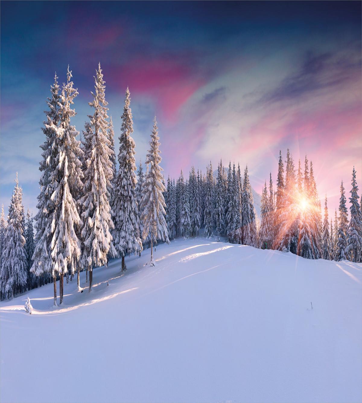 Idyllic Serene Panorama — Pattern
