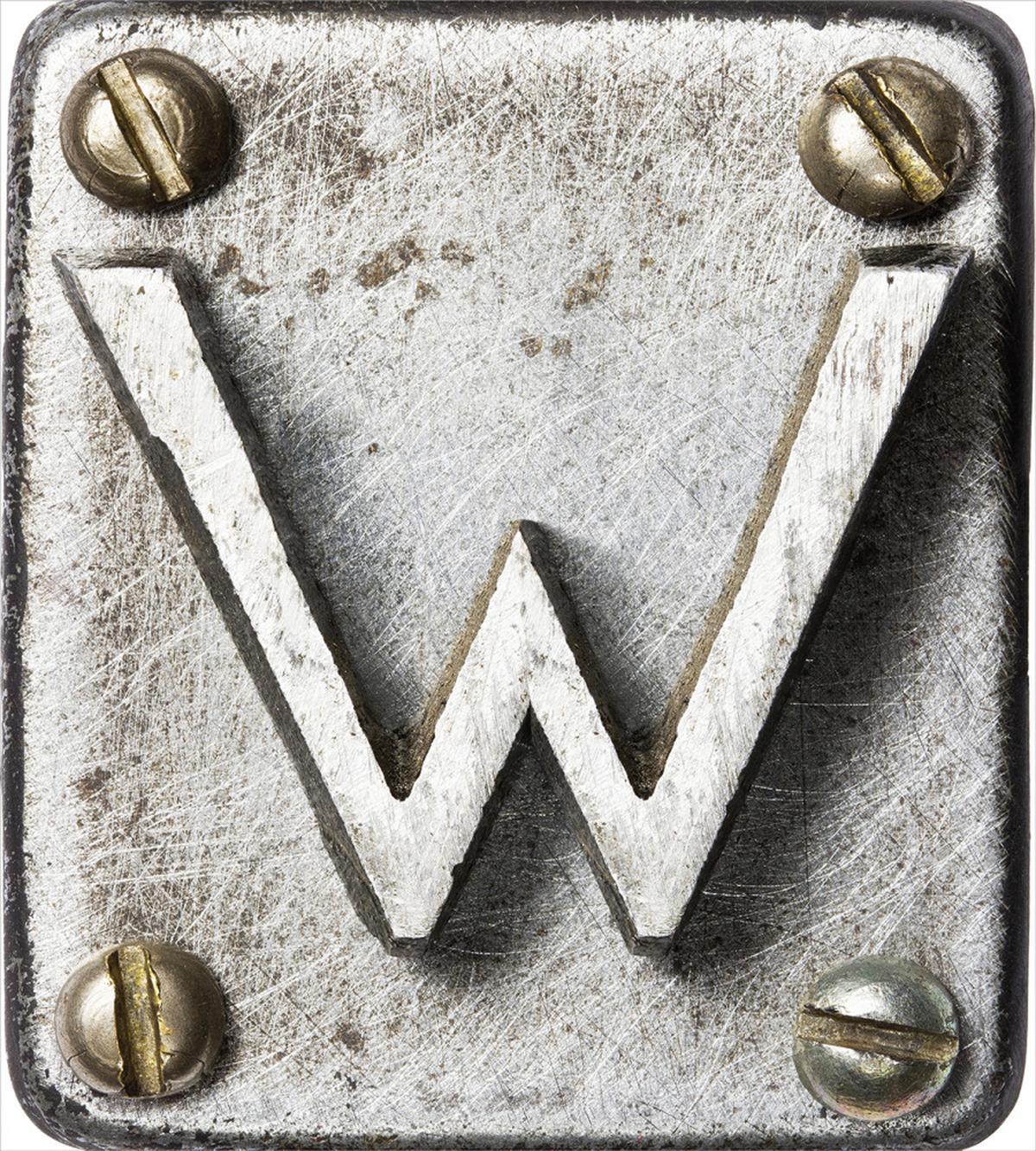 Uppercase W Industrial — Pattern