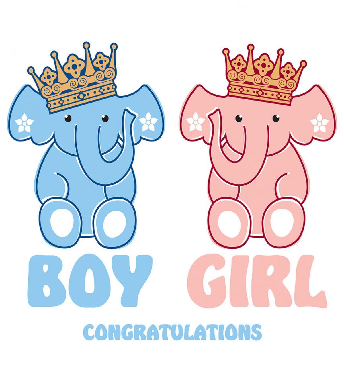 Boy and Girl Twins — Pattern