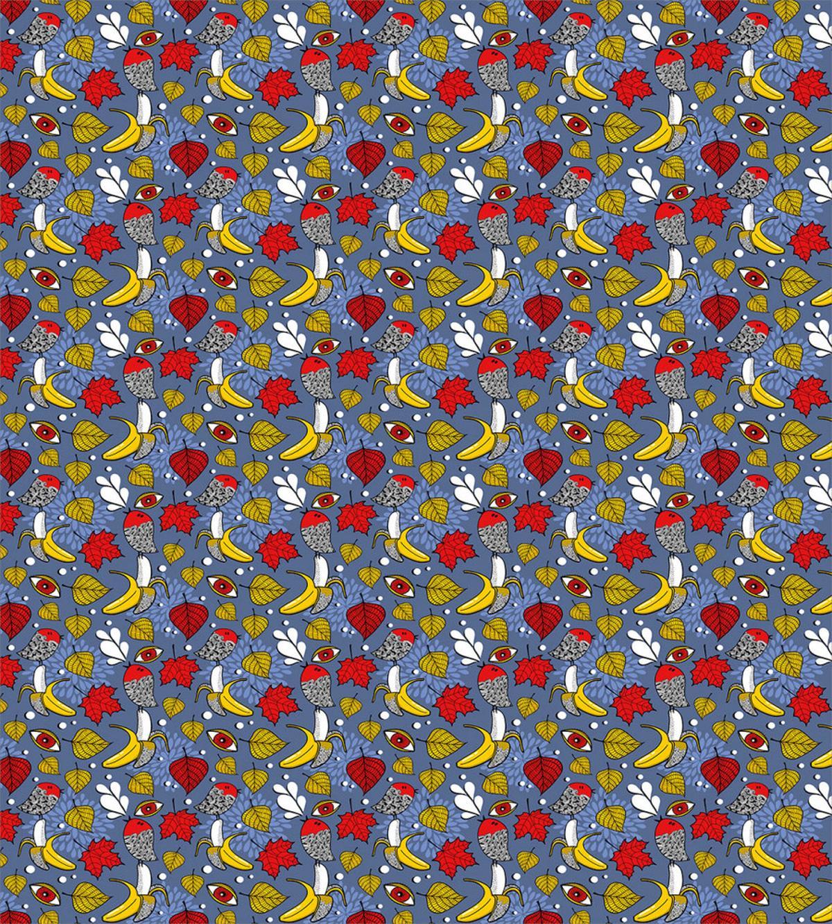 Leaf Banana Eye and Avian — Pattern
