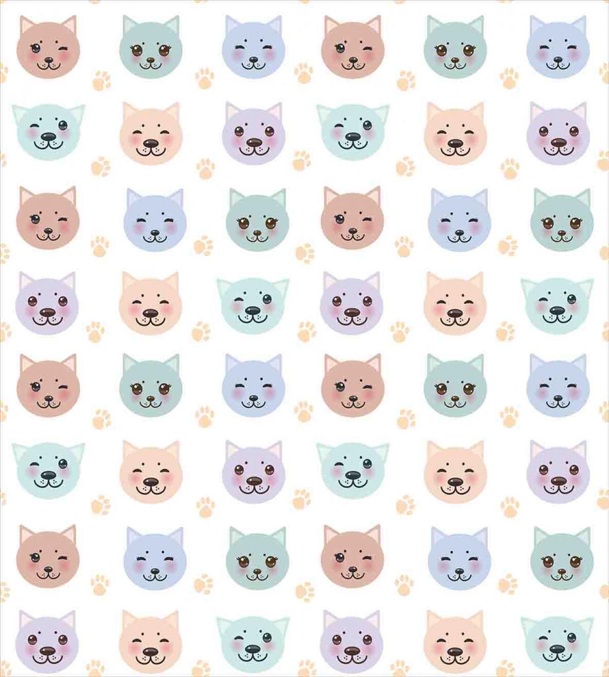 Smiley Cat Muzzle — Pattern