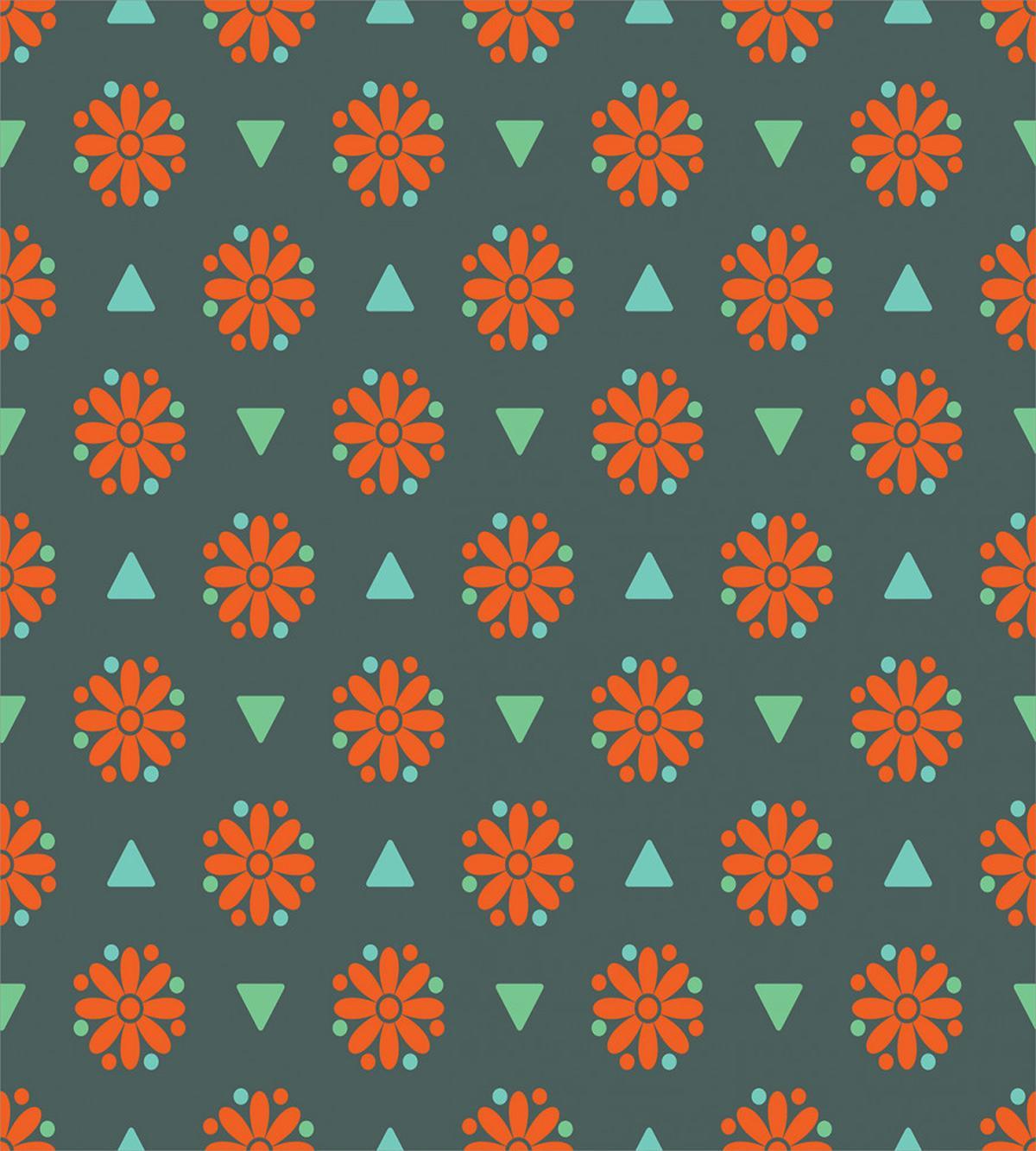 Daisies Triangles — Pattern