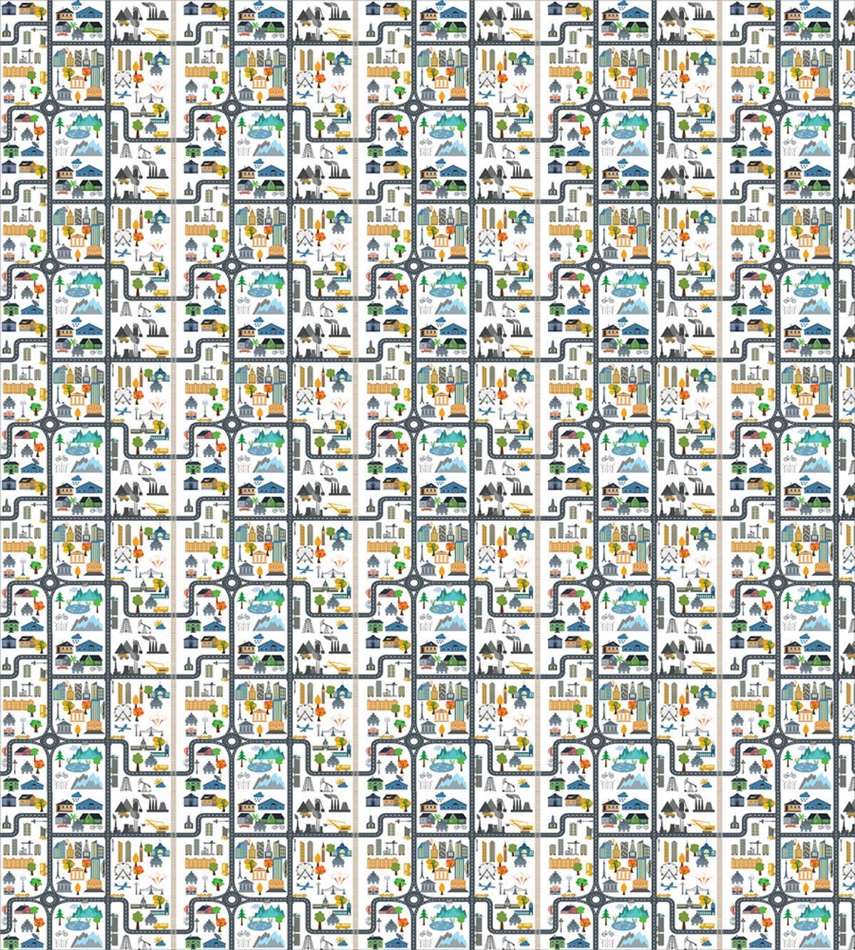 Cityscape Road — Pattern