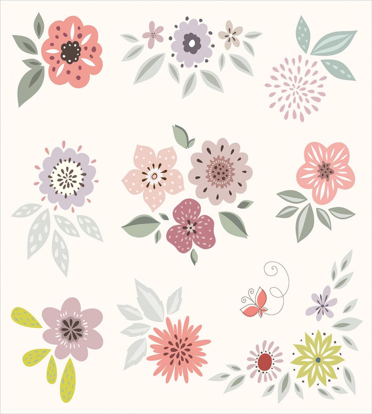 Continuous Flowers — Pattern
