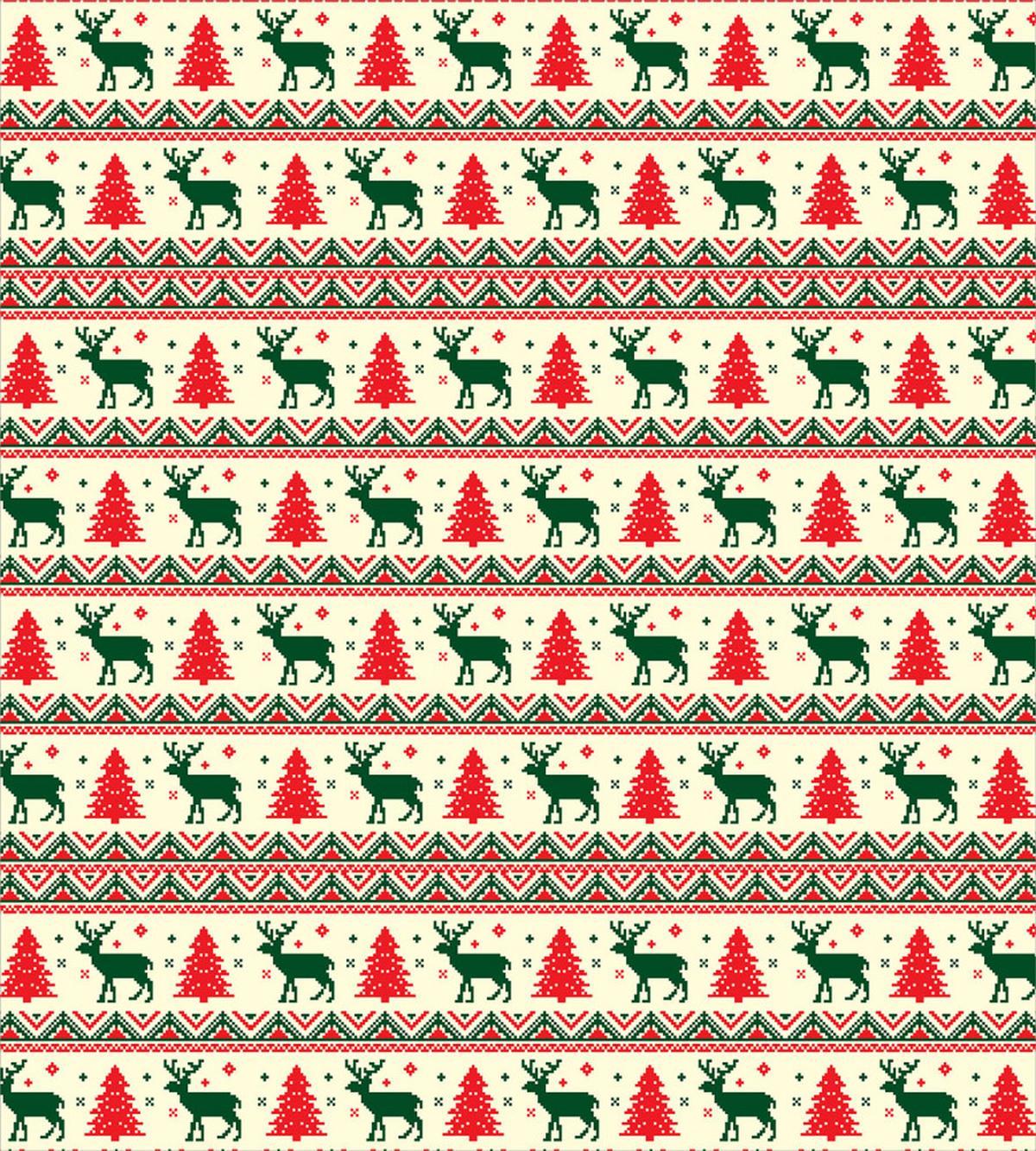 Pixel Art Christmas — Pattern