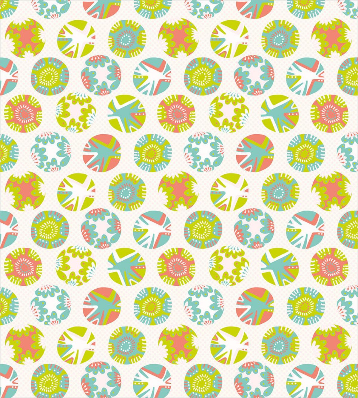 Tender Colorful Rounds Dot — Pattern