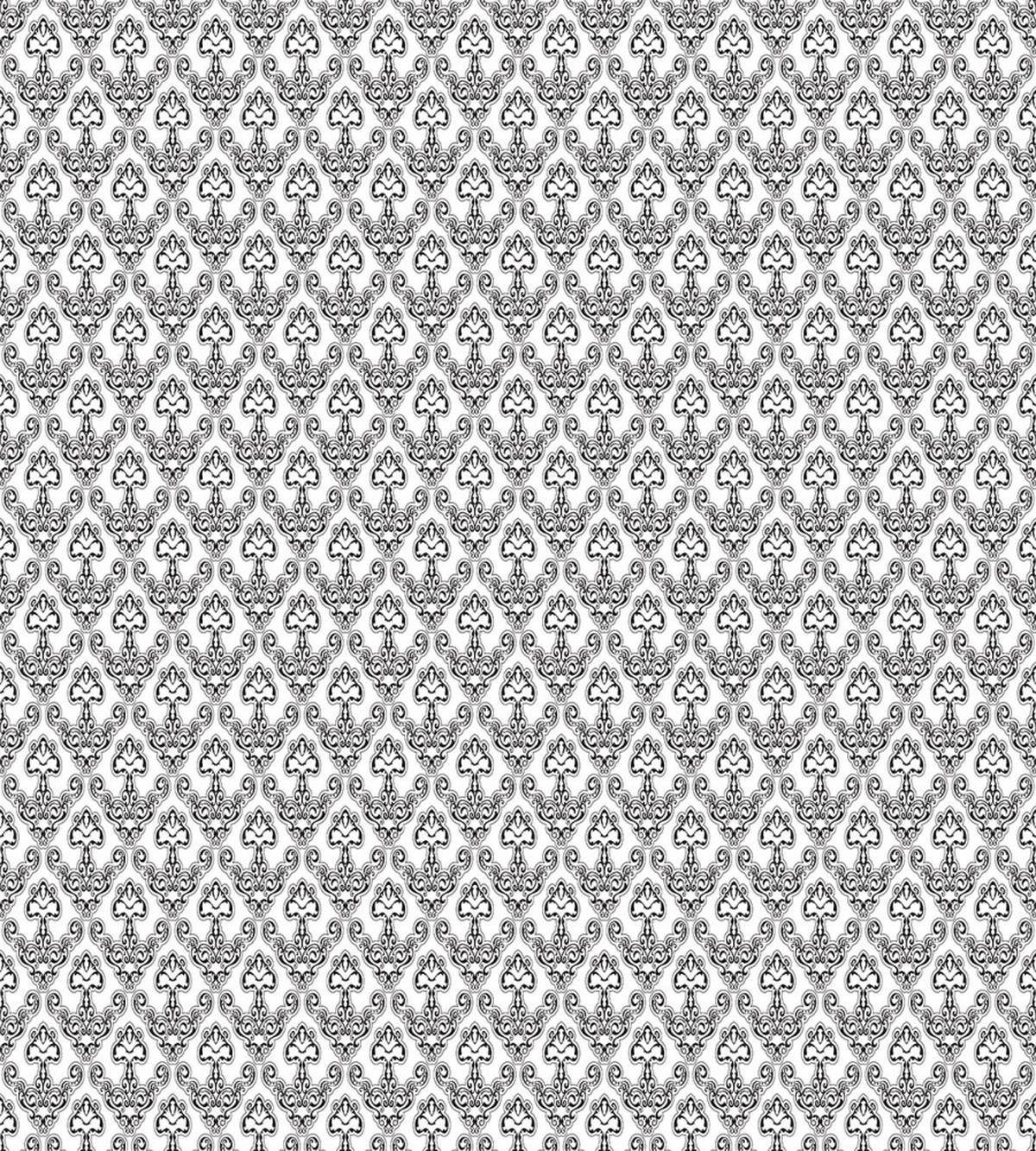 Monochrome Antique Ornate — Pattern