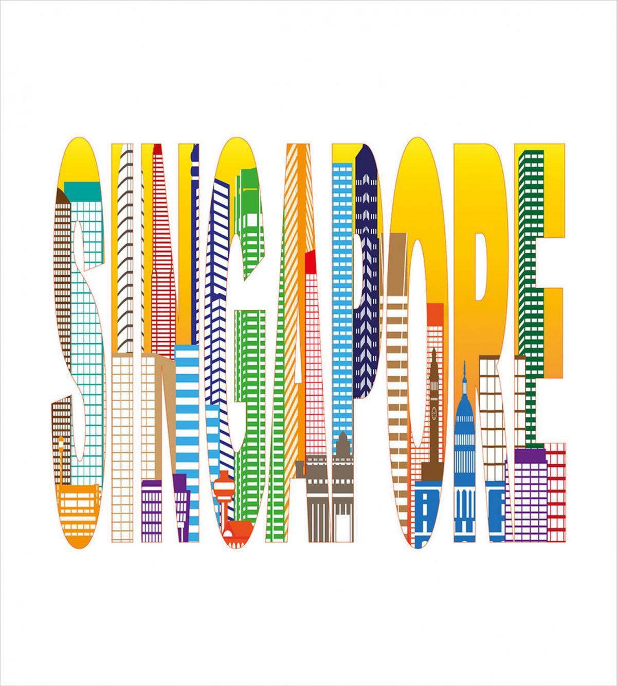 Vibrant Lettering Design — Pattern