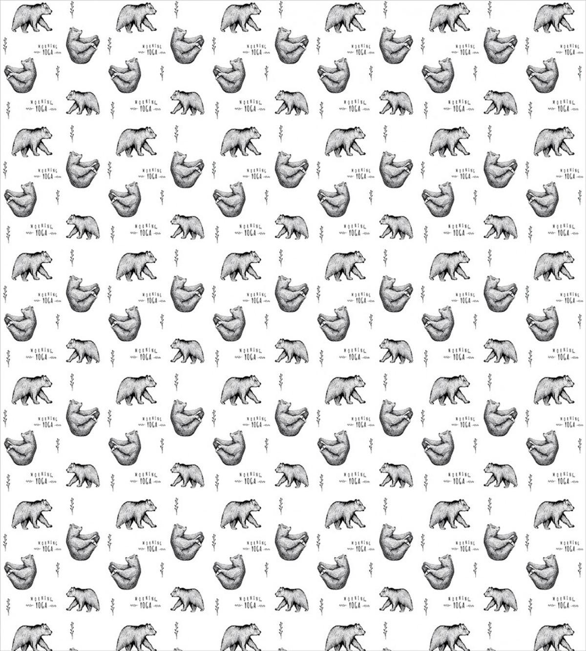 Bears Meditating Posture — Pattern