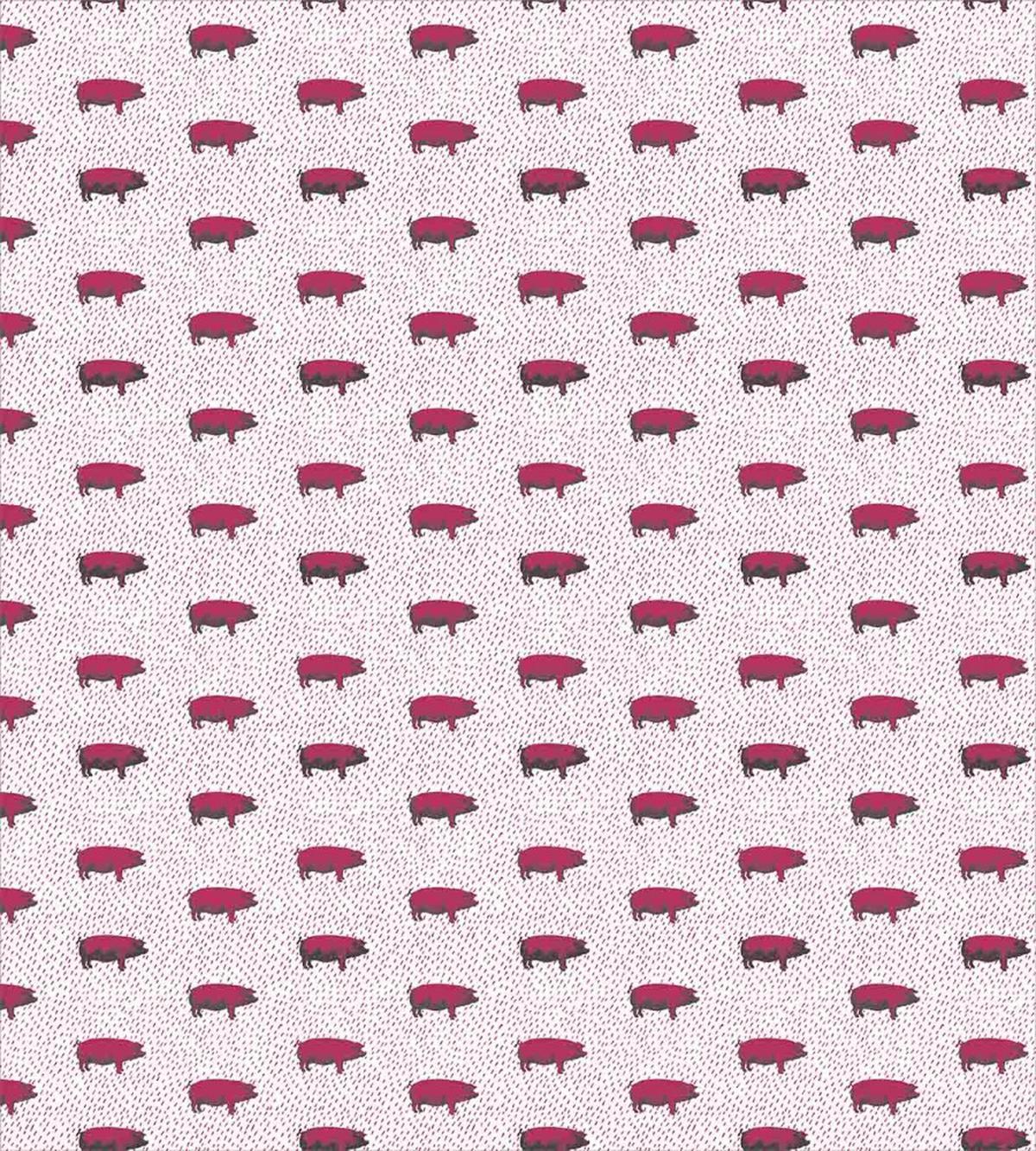 Domestic Swine Pig Sketch — Pattern
