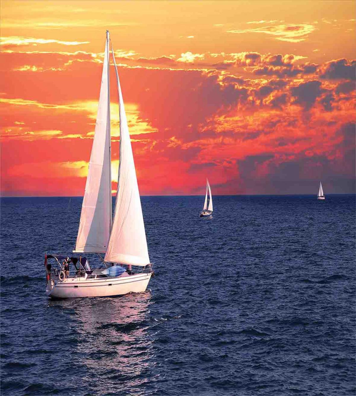 Calm Evening Sailing — Pattern