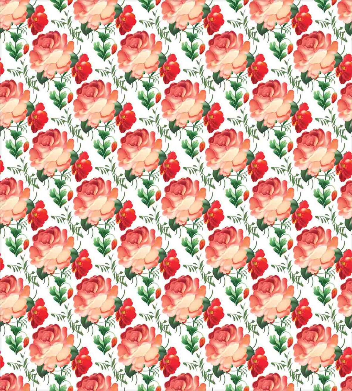 Traditional Russian Roses — Pattern