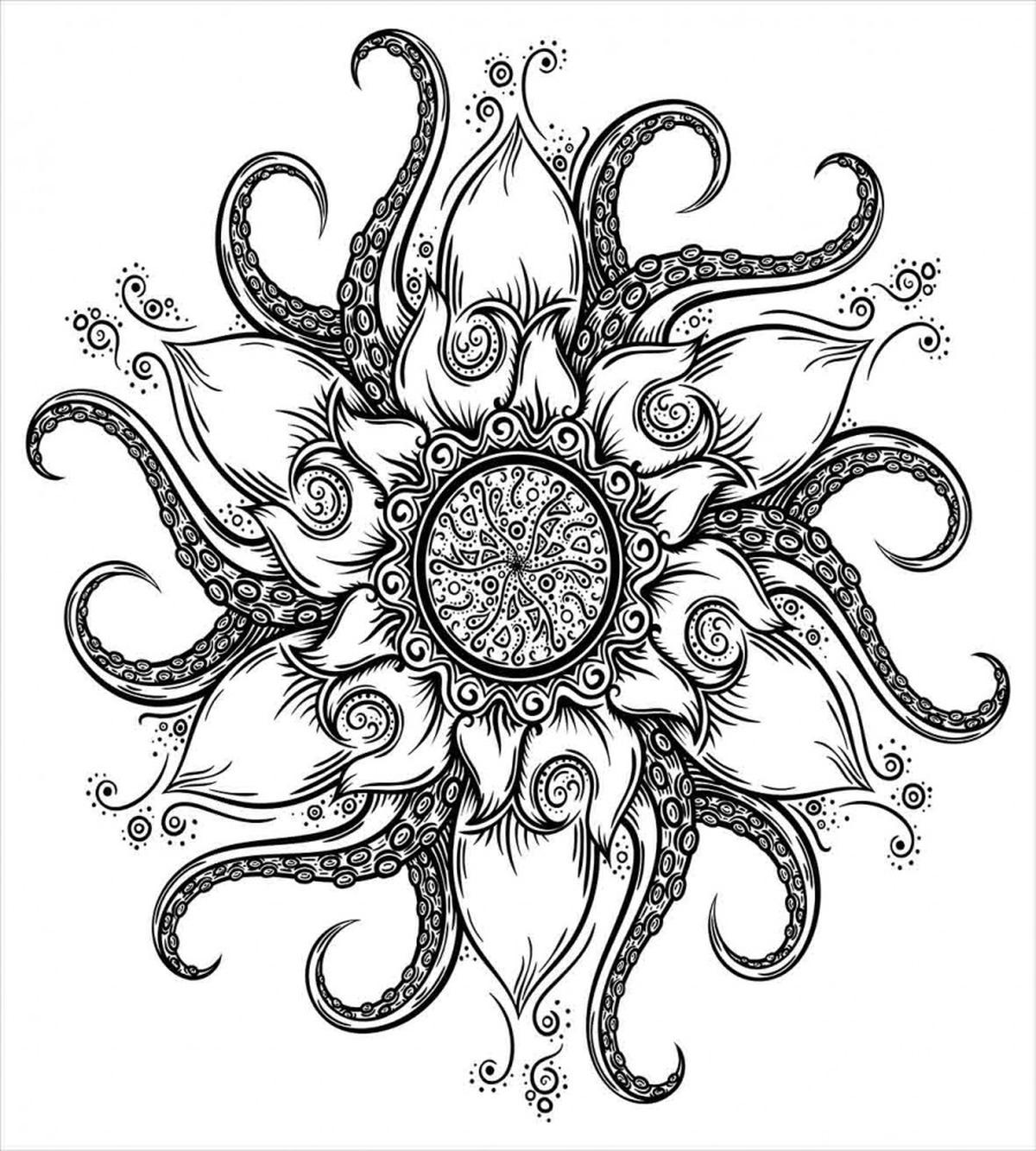 Nautical Mandala Art — Pattern