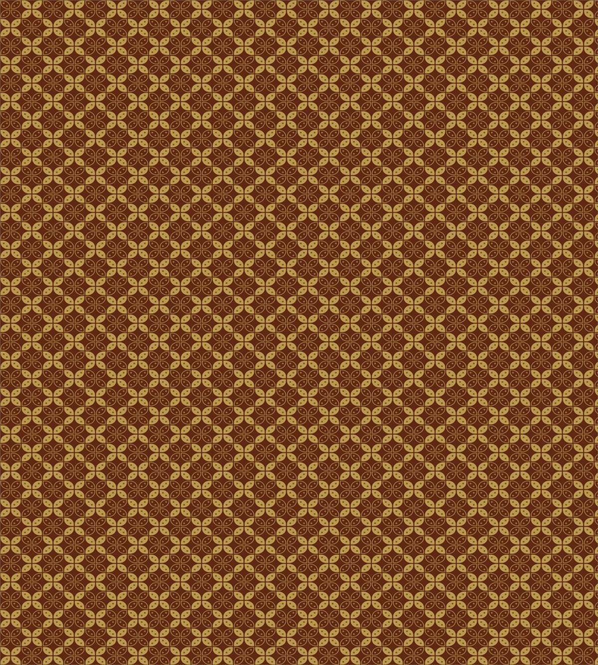 Kawung Simple Marquise Chain — Pattern