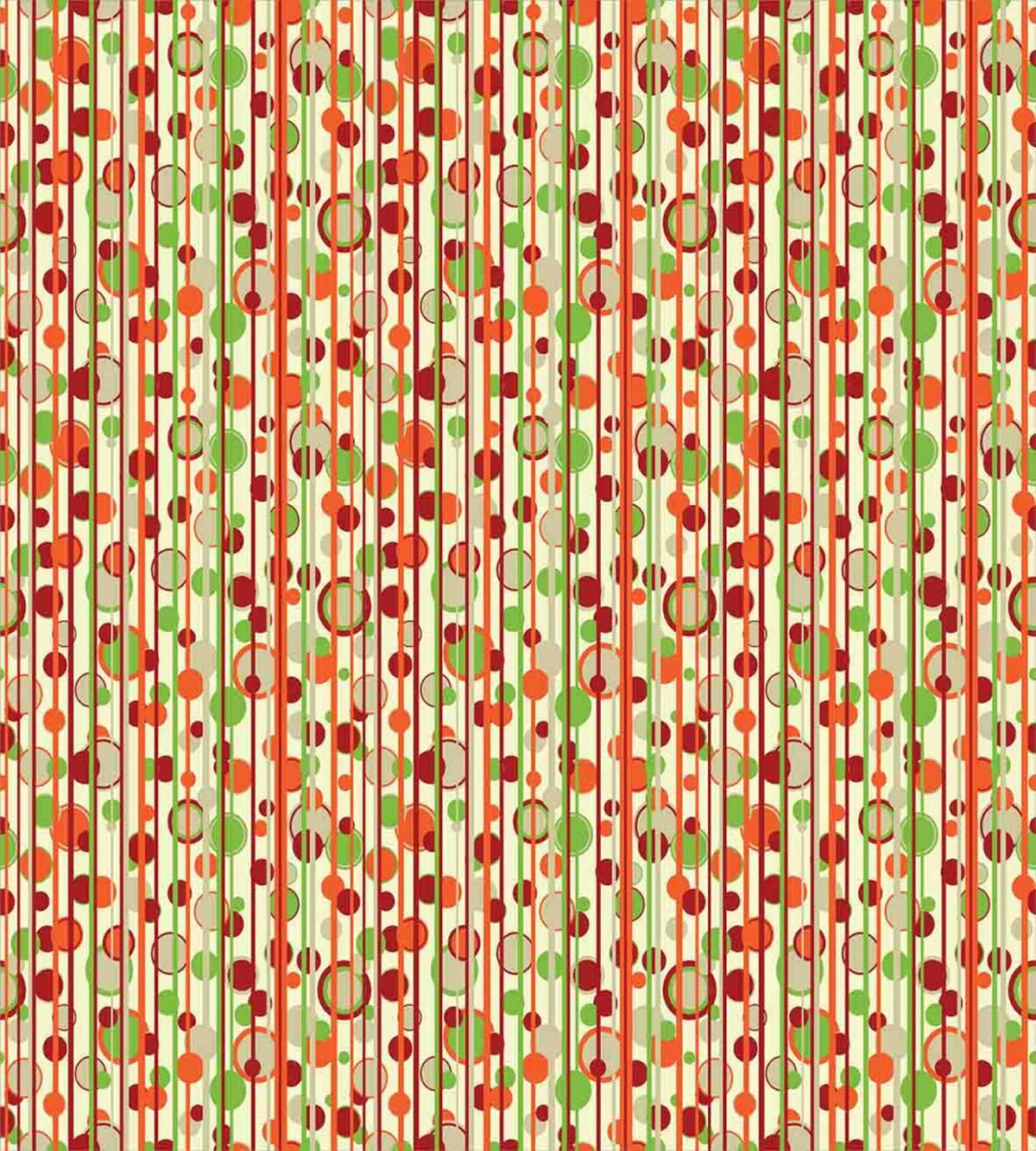 Retro Abstract Circles — Pattern
