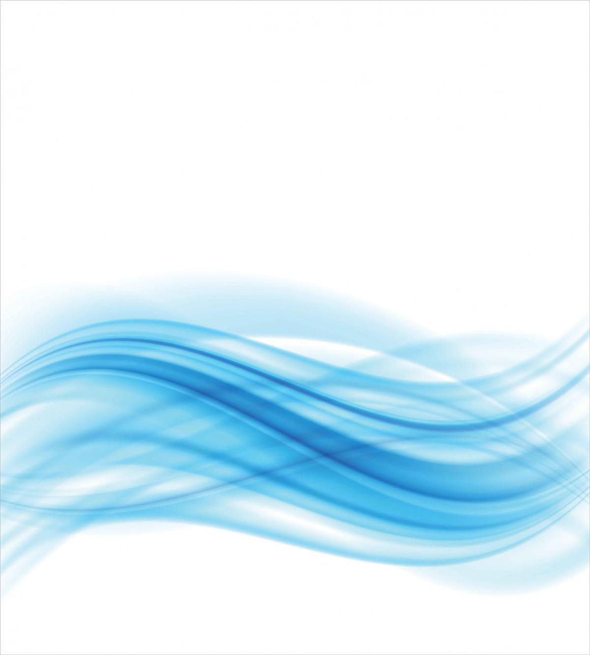 Smooth Wavy Lines Stream Flow — Pattern
