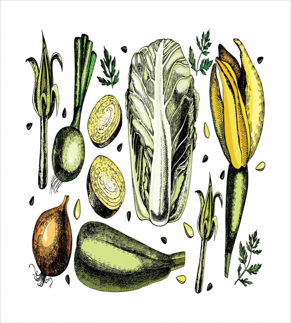 Vegan Diet Theme — Pattern