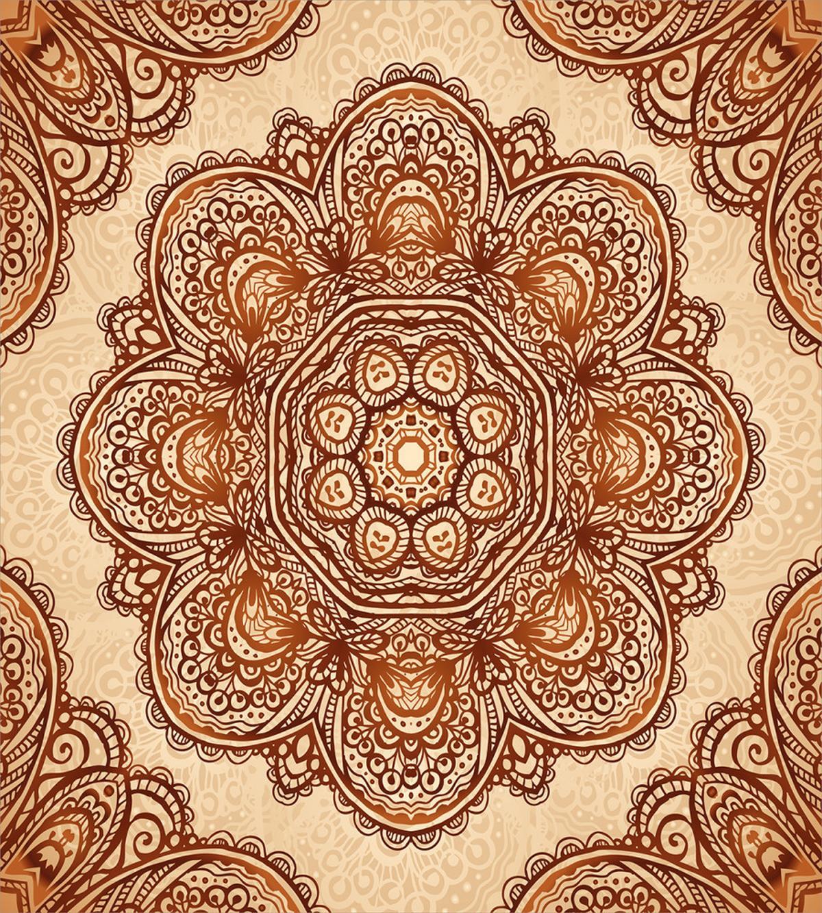Mehndi Paisley Floral — Pattern