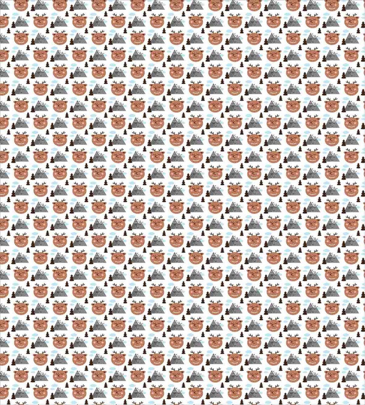 Mountains Reindeers — Pattern