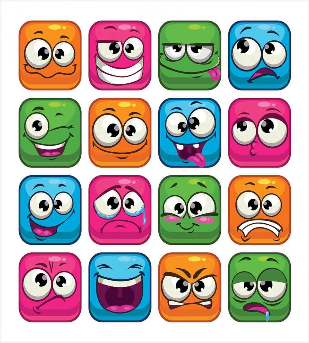 Cartoon Monsters Comic — Pattern