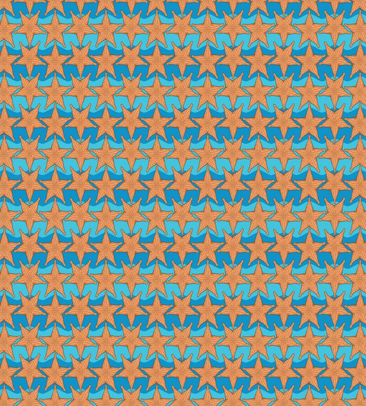 Starfish Aquatic Sea Animals — Pattern
