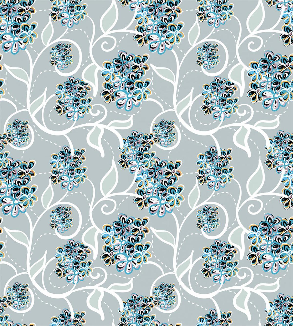 Swirls Daisy Bouquet — Pattern
