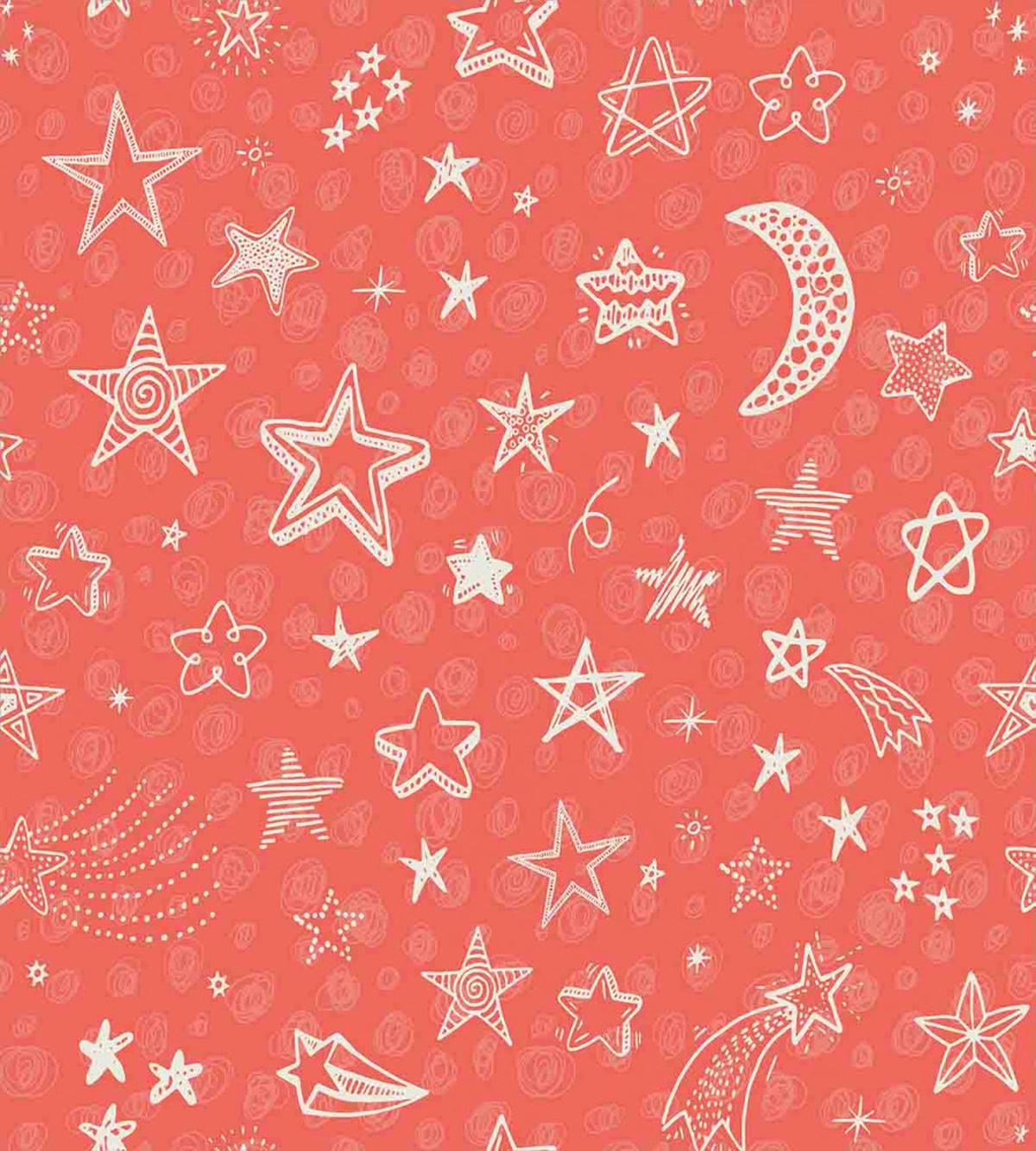 Moon and Stars Space Kid — Pattern