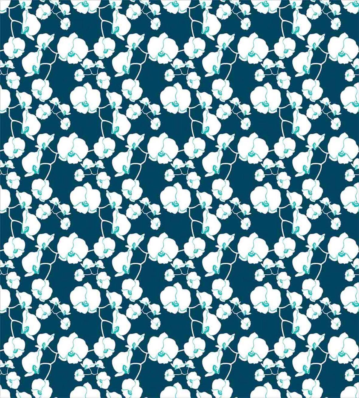 Delicate Floral Branch — Pattern