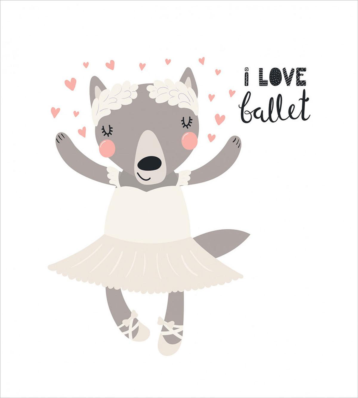 Ballerina Wolf in a Tutu — Pattern