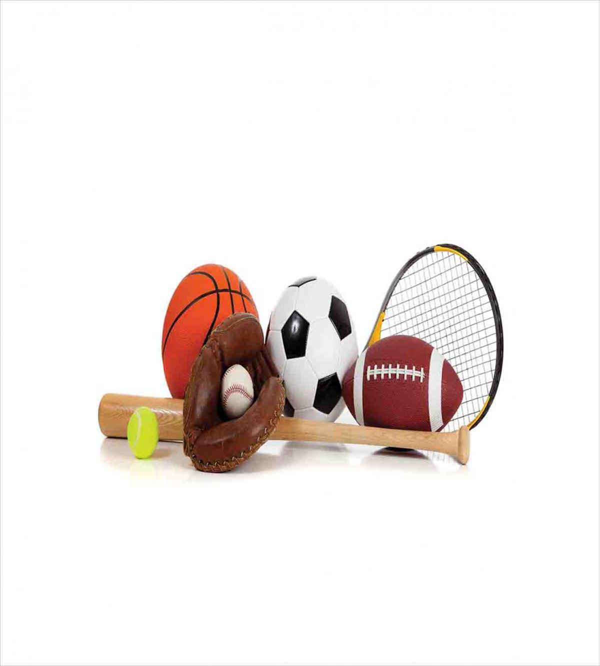 Assorted Sports Equipment — Pattern