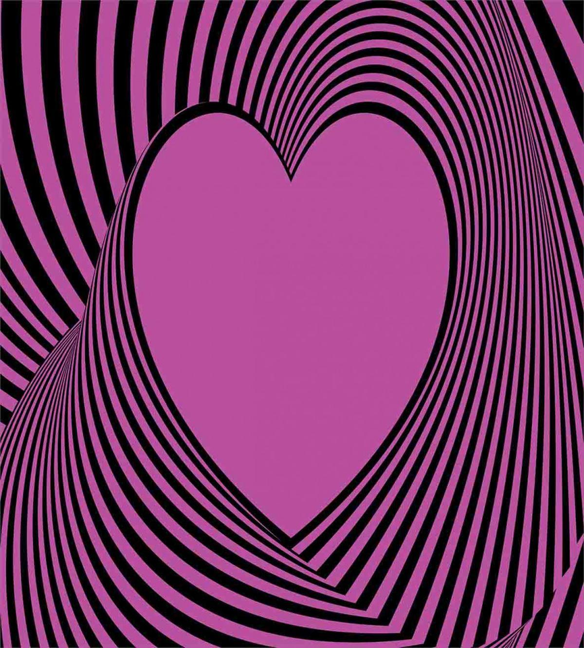 Heart Shape Lines — Pattern