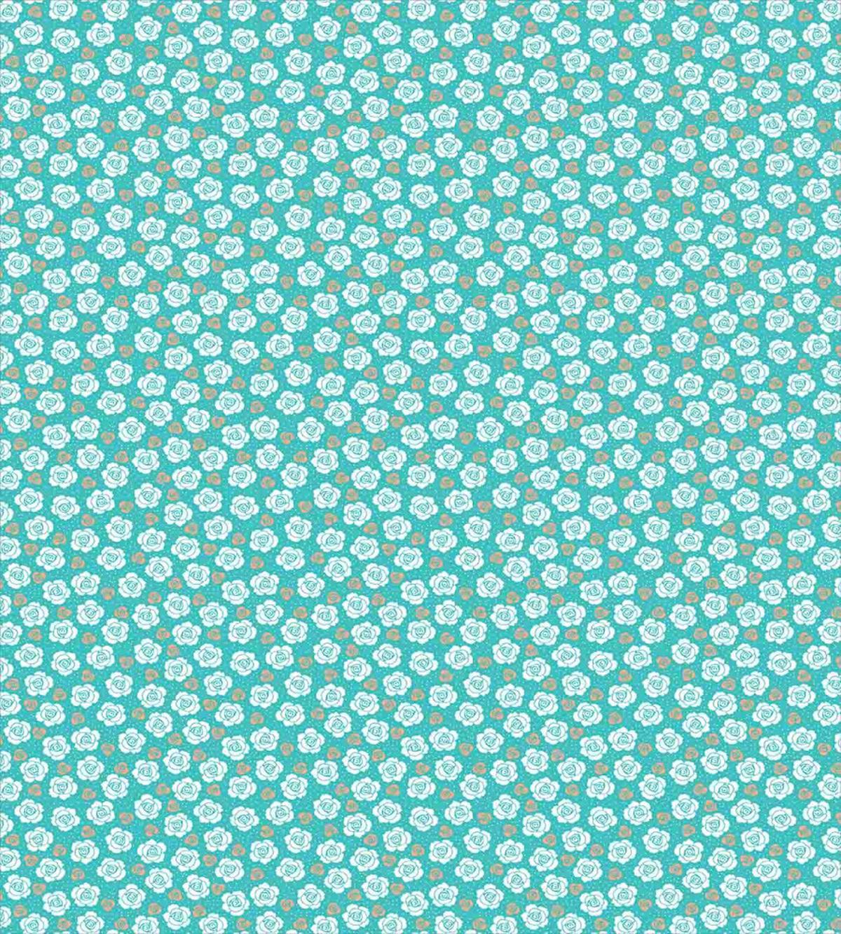 Blooming Romantic Roses — Pattern