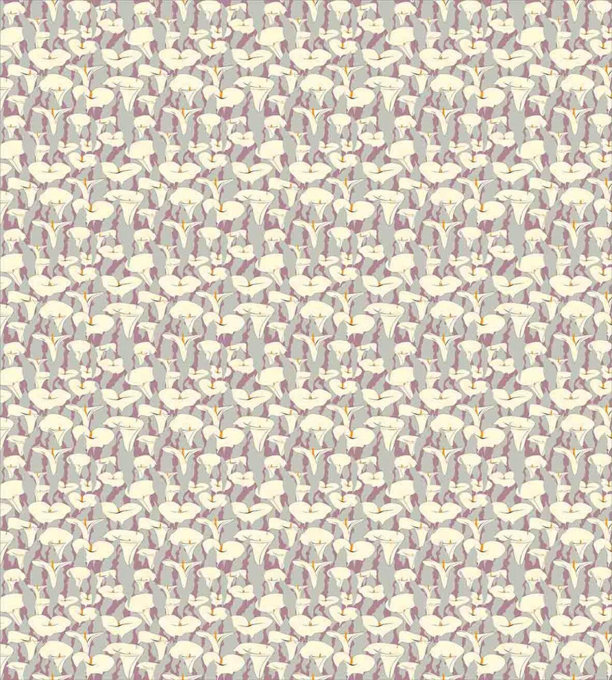 Abstract Calla Lily — Pattern