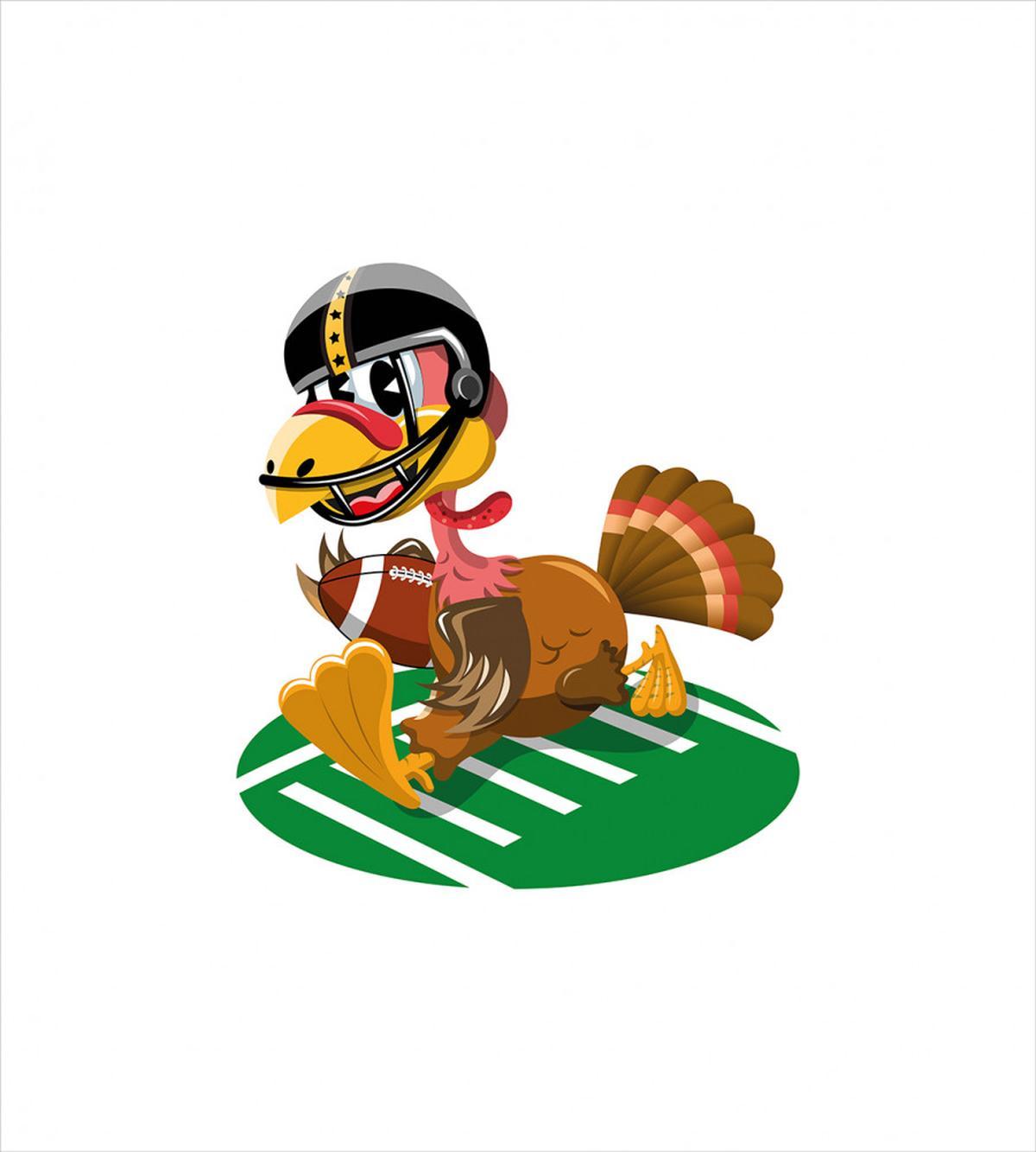 American Football Bird — Pattern