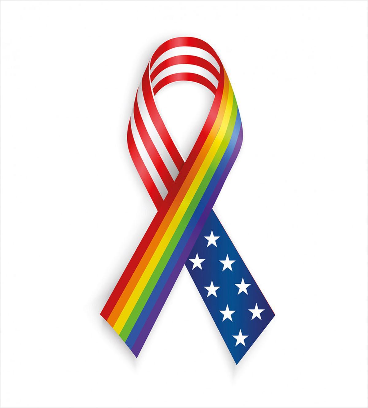Rainbow Ribbon Solidarity — Pattern