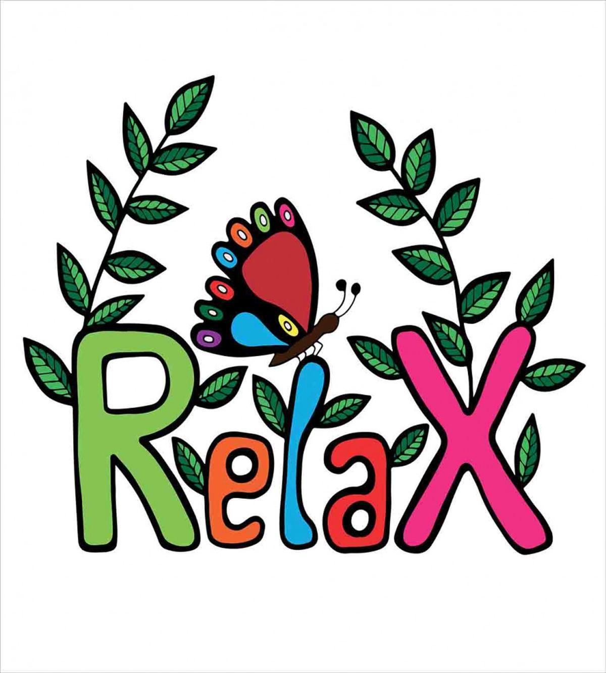 Phrase Butterfly and Leaves — Pattern