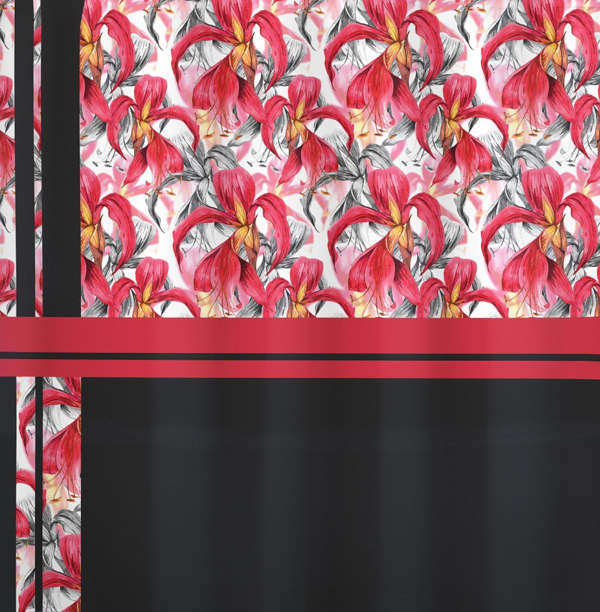 Tropical Petals Bloom Design — Pattern