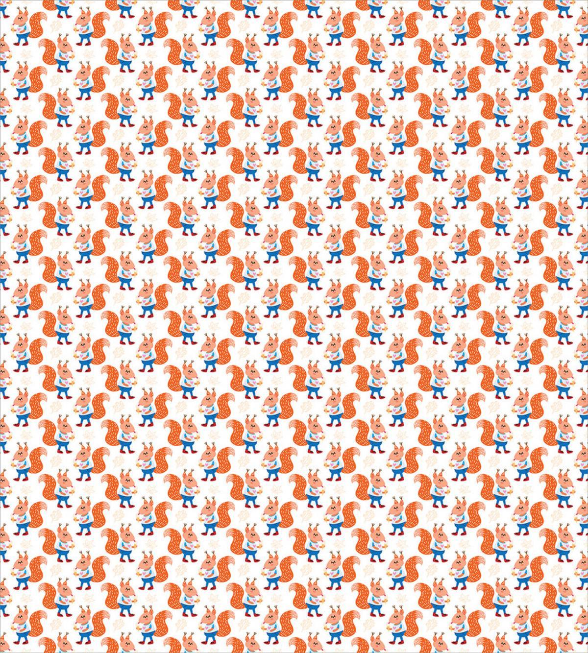 Animals Eating Ice Cream — Pattern