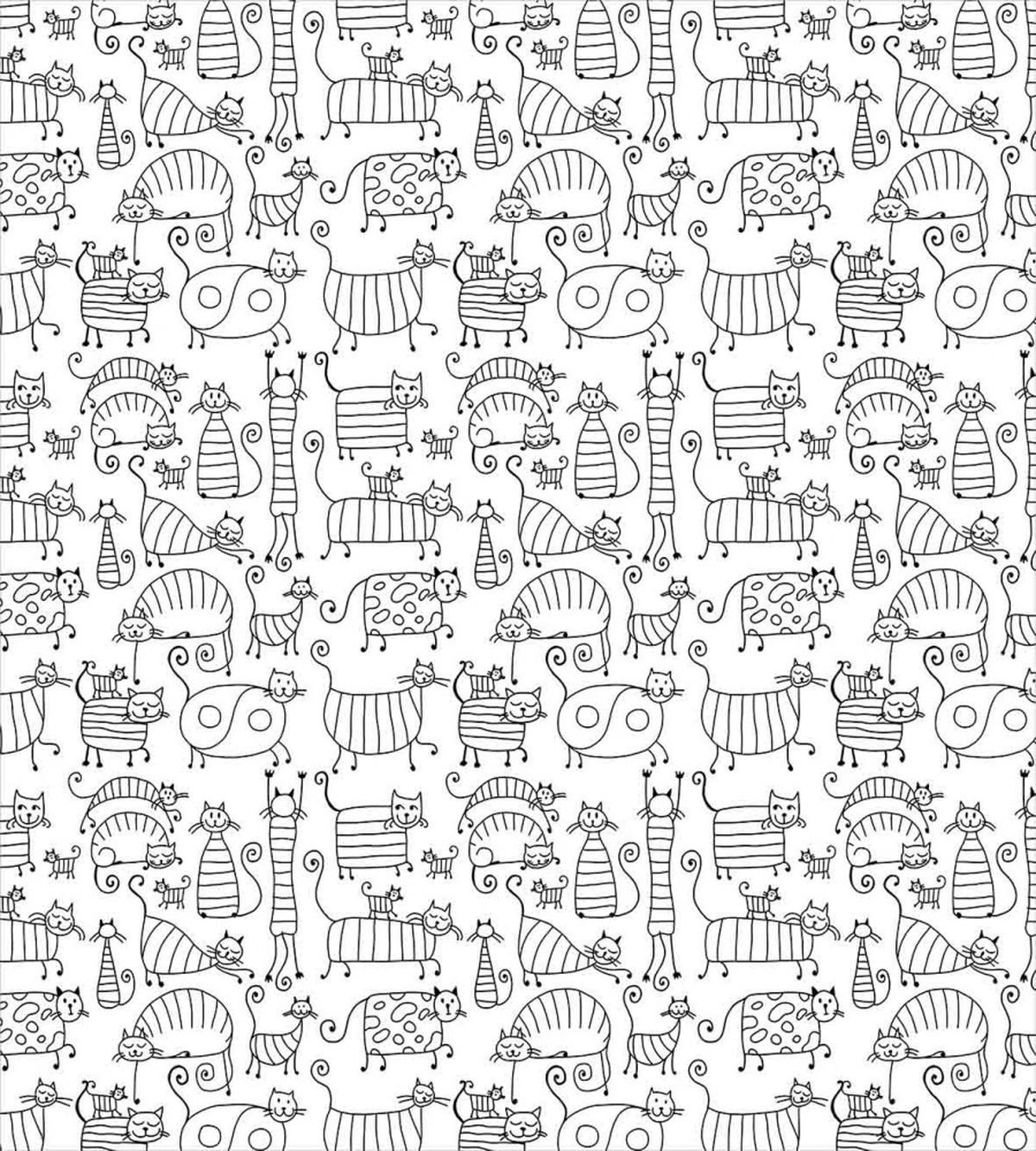Kittens Pattern — Pattern
