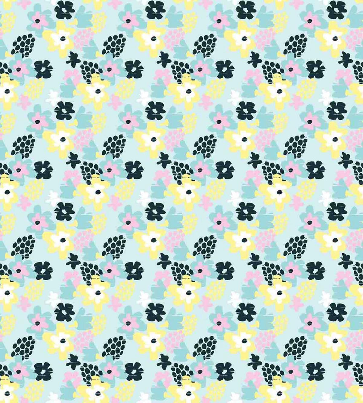 Pastel Tone Abstract Petals — Pattern